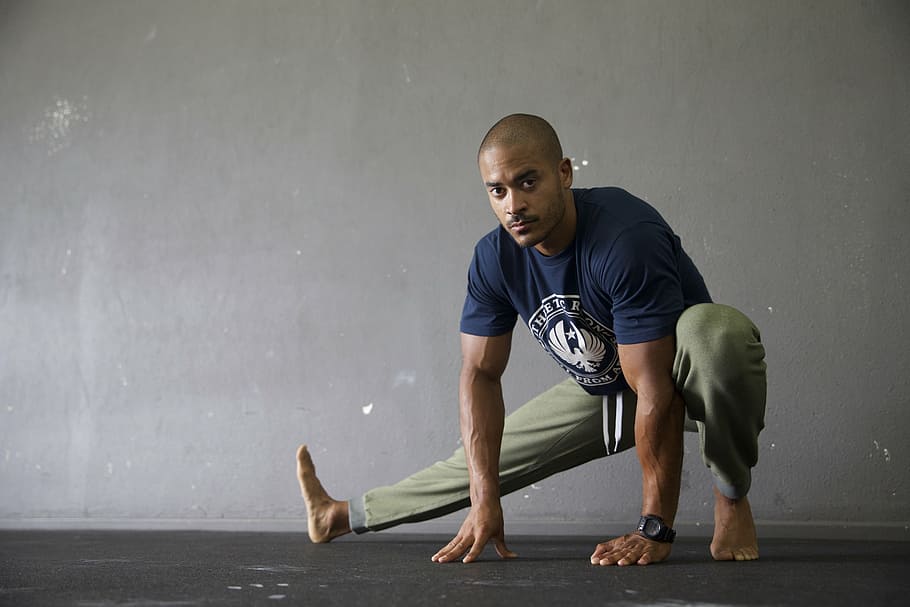 Flexible workout for men
